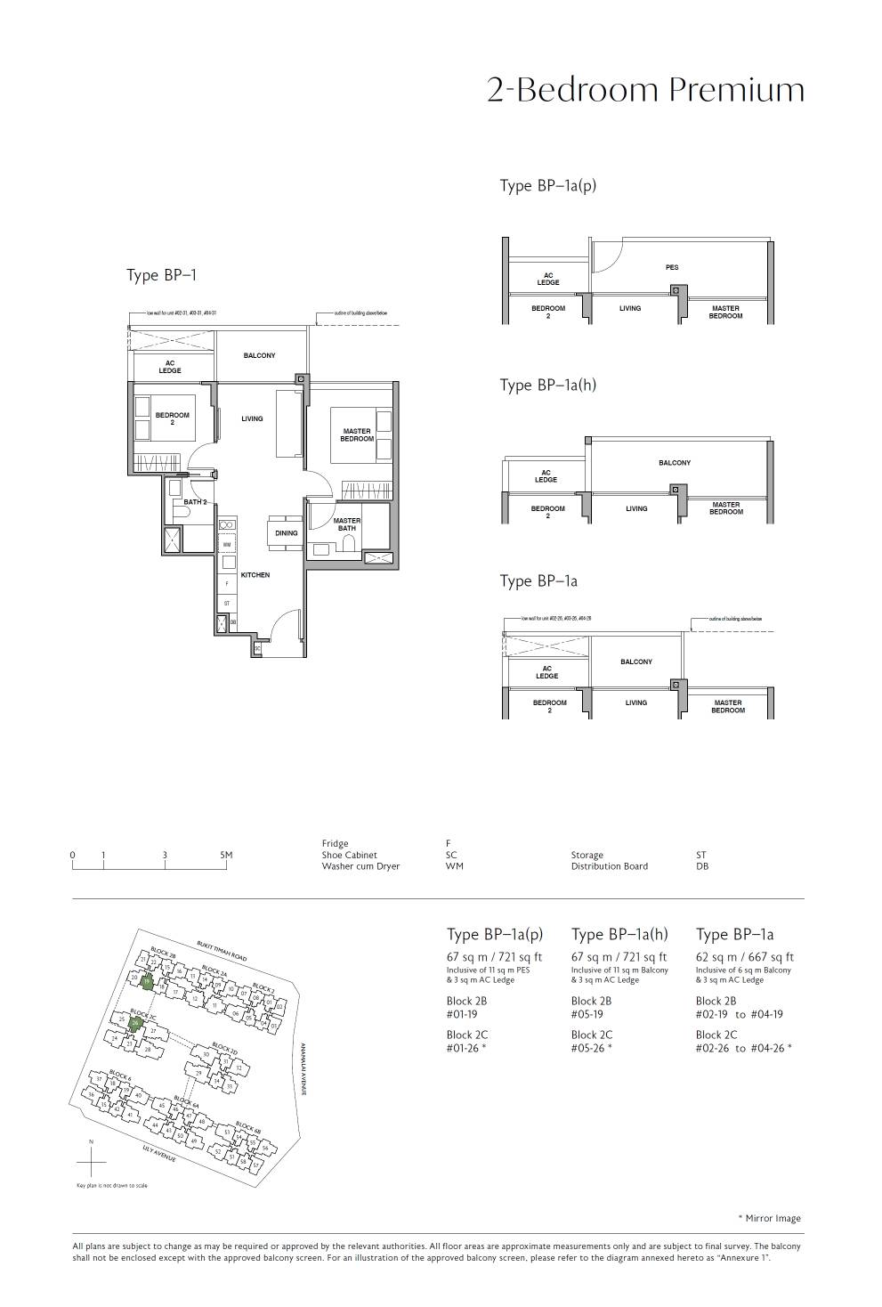 Royal Green 1 Bedroom Floor Plan 11