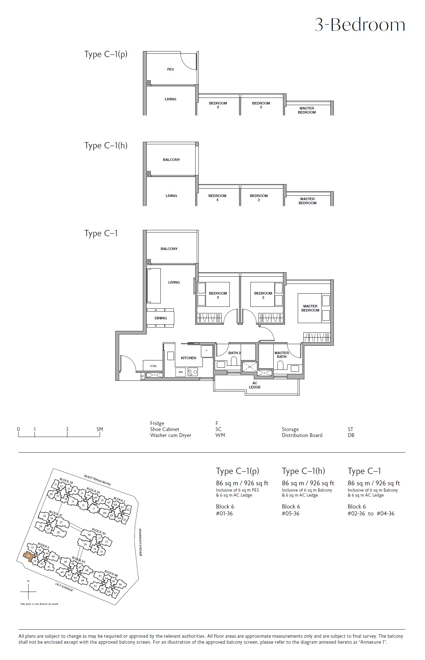 Royal Green 1 Bedroom Floor Plan 17