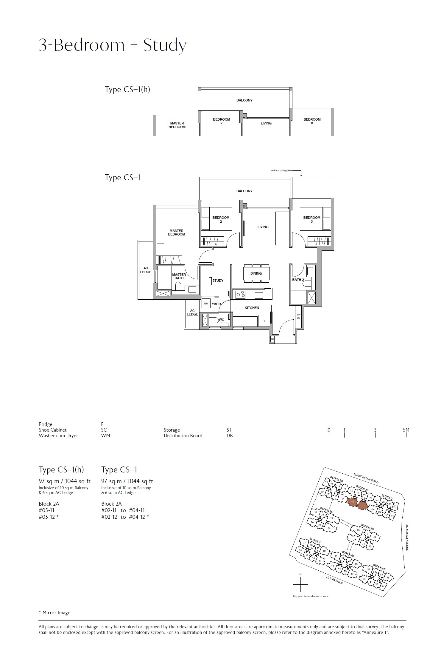 Royal Green 1 Bedroom Floor Plan 18