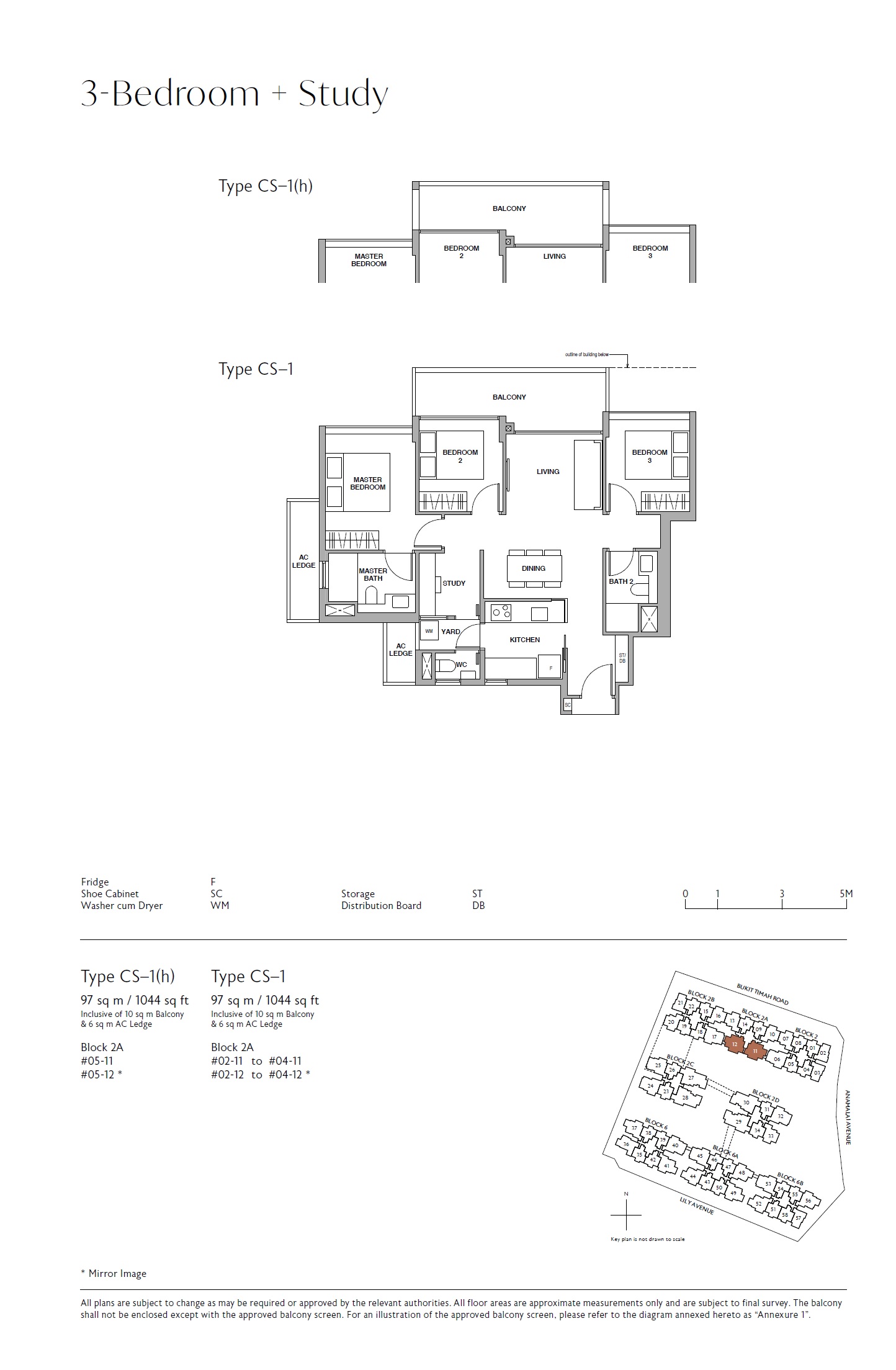 Royal Green 1 Bedroom Floor Plan 19