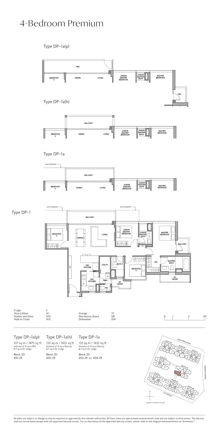 Royal Green 1 Bedroom Floor Plan 24
