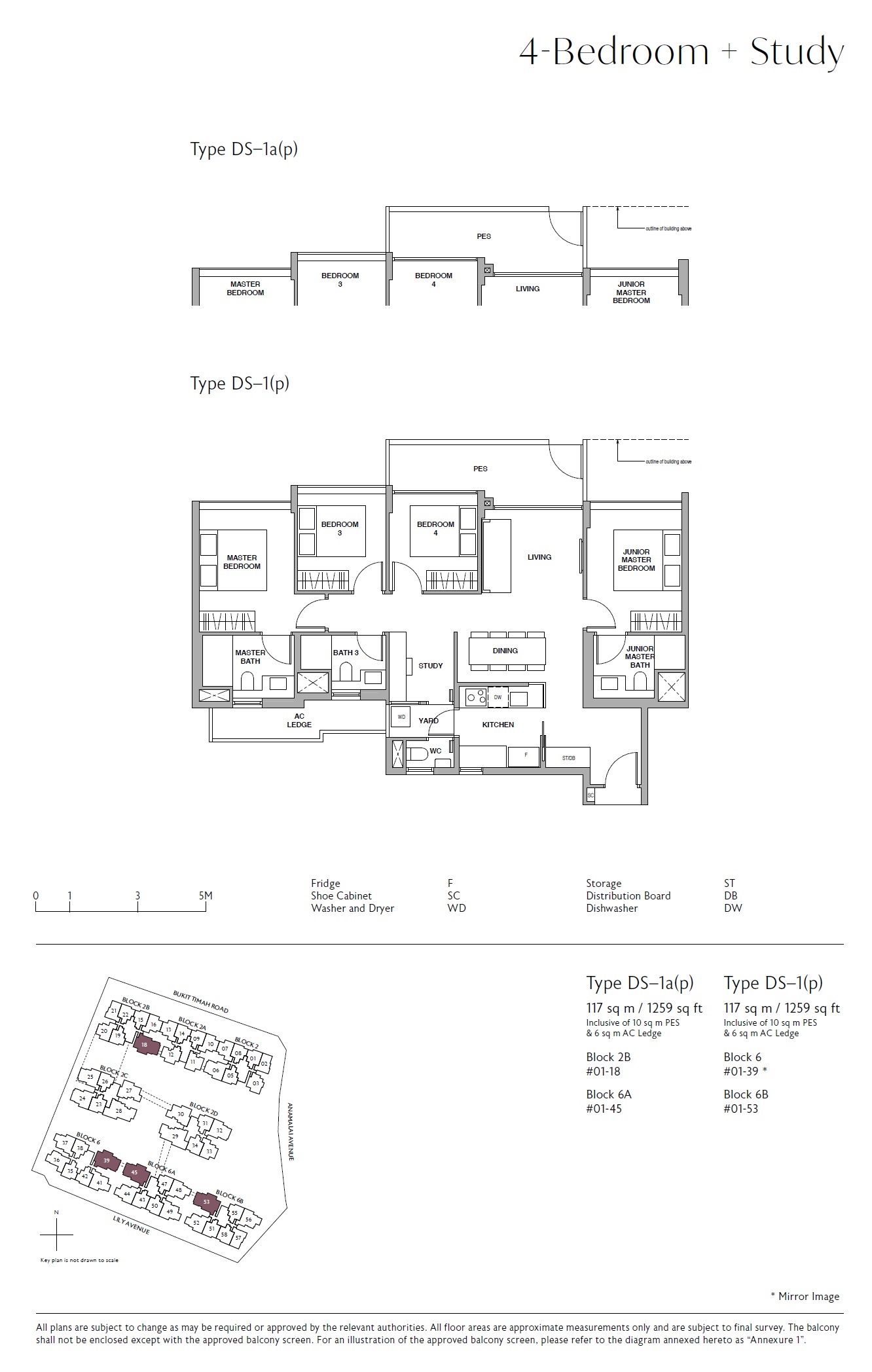 Royal Green 1 Bedroom Floor Plan 27